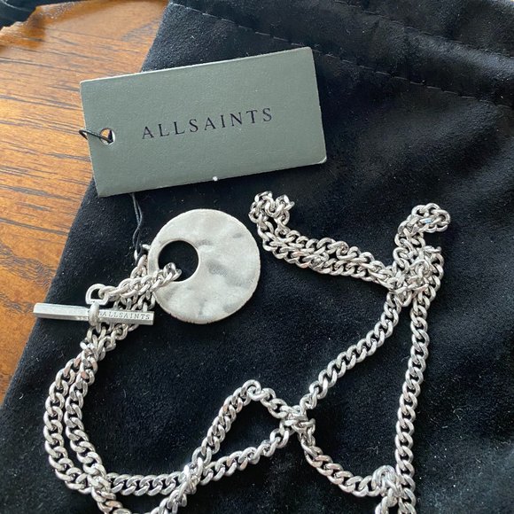 Brand New With Tags ALL SAINTS Men's Necklace - Picture 2 of 12